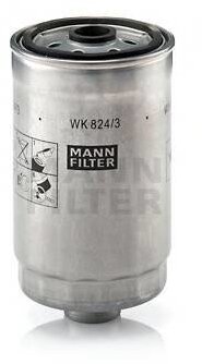 Топливный фильтр Mann-Filter WK824/3