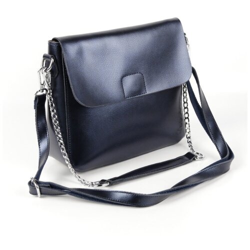 фото Женская кожаная сумка 8835 л.блу fuzi house