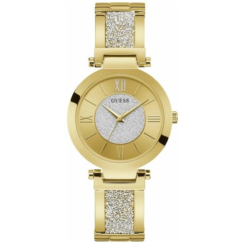 Наручные часы GUESS Dress W1288L2, золотой, серебряный наручные часы guess dress 75618 золотой серебряный