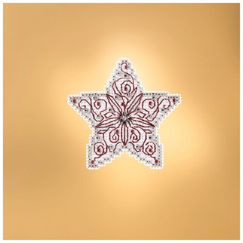 фото Набор для вышивания бисером звезда mill hill