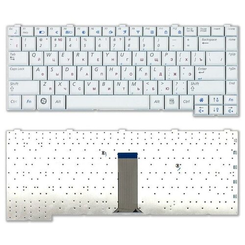 Клавиатура для ноутбука Samsung Q310 Q308 белая 2889₽