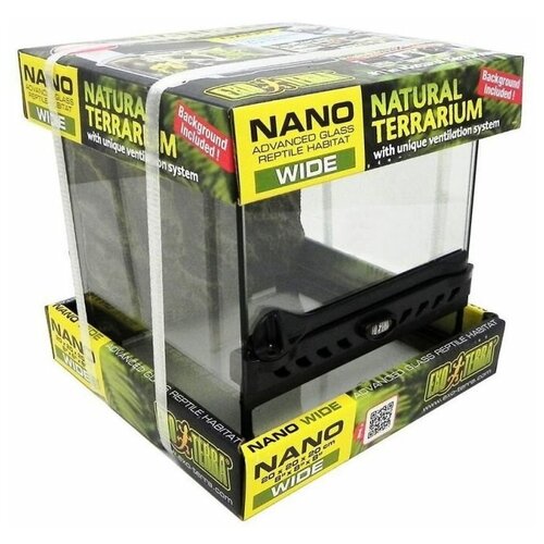 Террариум EXO TERRA(HAGEN) EXO TERRA Natural Terrarium Small из силикатного стекла (45х45х45см) PT2605
