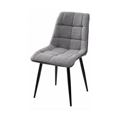 Стул CHIC TRF-08 теплый серый/ RU-07 серая сталь/ черный каркас