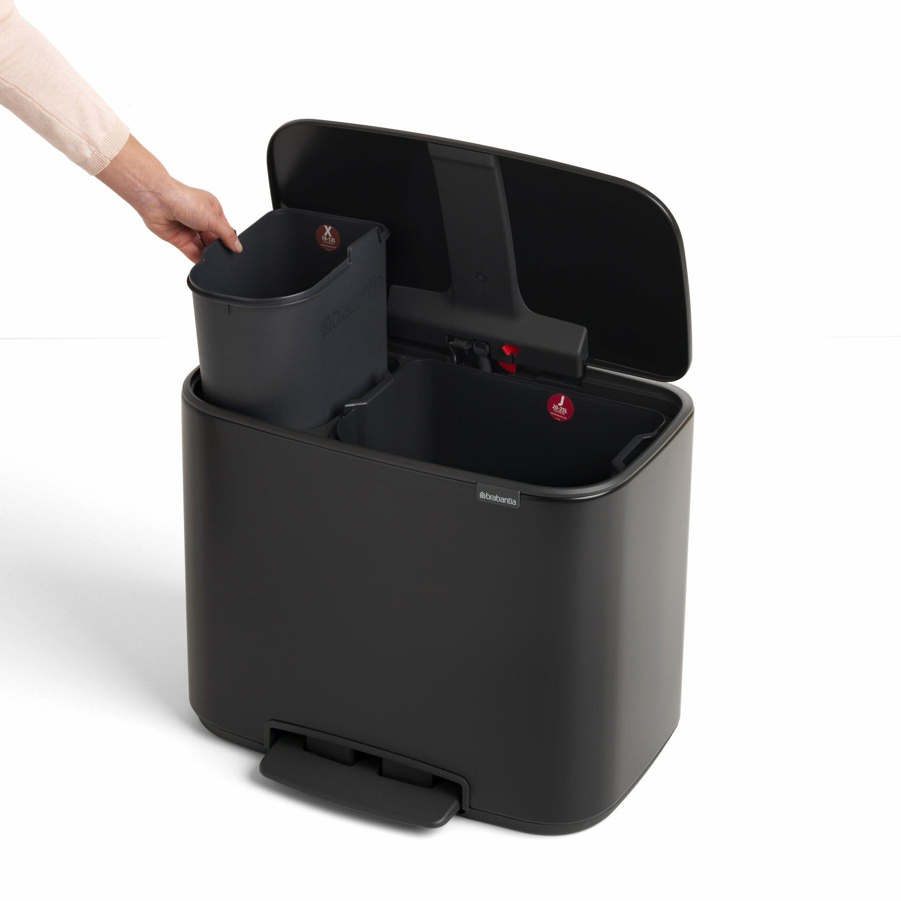 Мусорное ведро Brabantia Bo Pedal Bin 23 + 11 л - фото №16