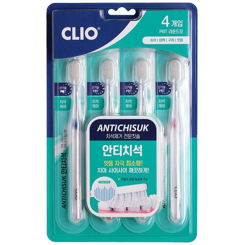 CLIO Набор щеток зубных Antichisuk New MLR Toothbrush (5ea)