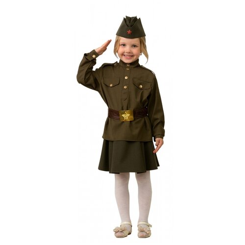фото Костюм батик солдатка (8009), зеленый, размер 116