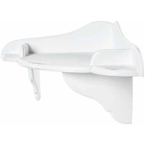 La Neige BR-LN49 Полка угловая белая состаренная