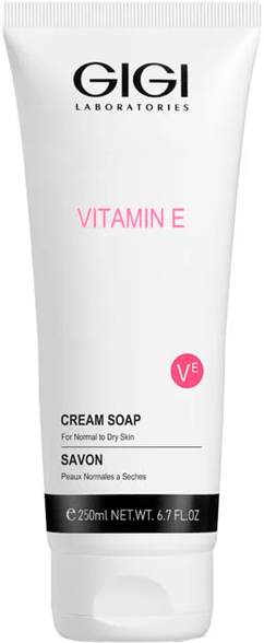 Крем-мыло жидкое для сухой и обезвоженной кожи / Soap VITAMIN E 250 мл