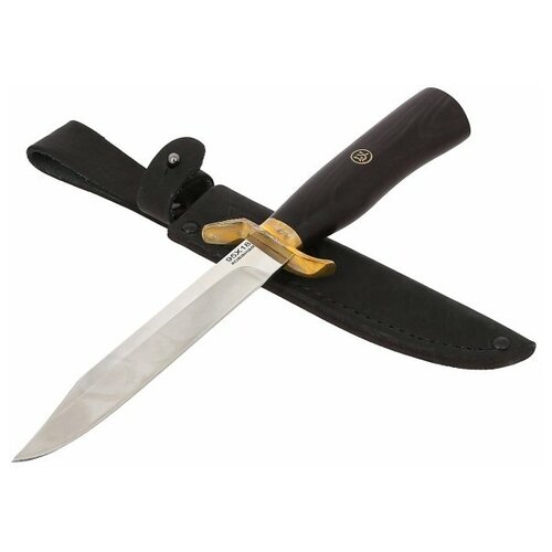 Нож Разведчик (сталь 95Х18, рукоять черный граб) нож турист сталь 95х18 рукоять черный граб
