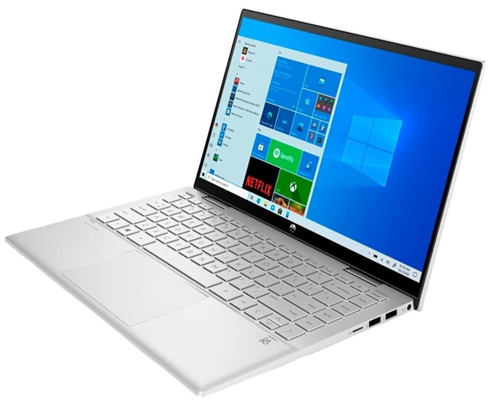 Ноутбук HP Pavilion x360 14-dy0011ur 14 FHD Touch Core i7 1165G7 16GB 512GB SSD noODD WiFi BT FPR Win10 3B3K6EA