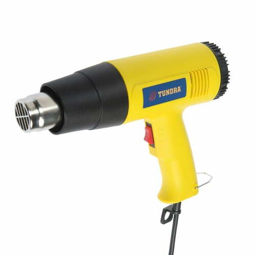 Строительный фен тундра 2000 Вт 250-500 лмин 350600С 1670₽