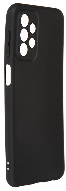 Накладка силикон iBox Case для Samsung Galaxy A23 с защитой камеры и подложкой, черный - фото №6