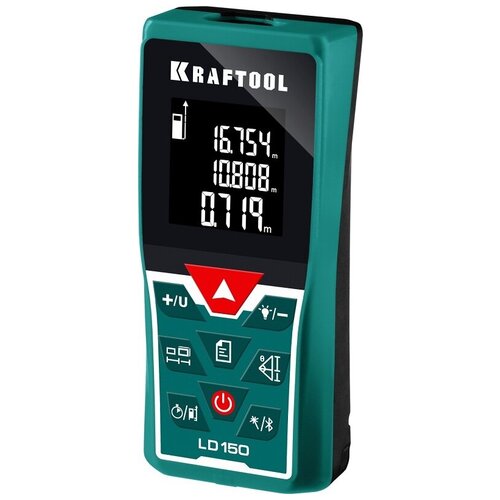 Лазерный дальномер Kraftool LD-150 (34767), 150 м