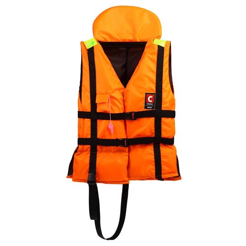 Comfort Жилет спасательный «Лоцман», универсальный с подголовником, 80-120 кг спасательный жилет comfort hunter