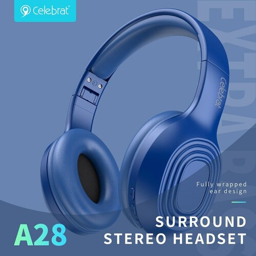 Наушники полноразмерные беспроводные Celebrat a28 159900₽