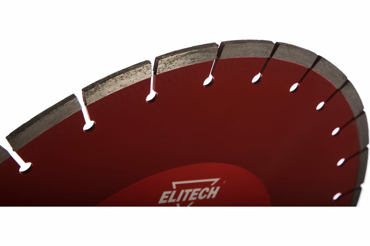 Алмазный диск Elitech , по бетону, 400мм, 25.4мм, 1шт - фото №3