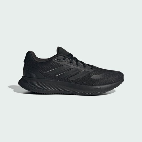 фото Кроссовки adidas runfalcon 5, размер 9,5 uk, core black / core black / core black