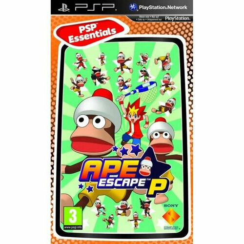 Видеоигра Playstation Portable: Ape Escape P (Essentials) (PSP) ape escape academy 2 русская версия psp