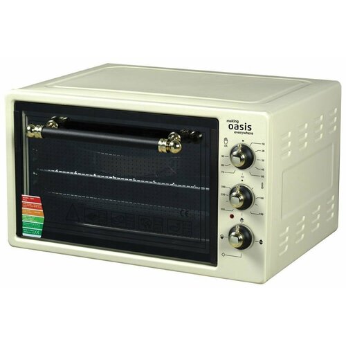 Электрическая мини-печь OASIS M-45CBR S бежевый 45 литров мощность 1500 Вт 977700₽