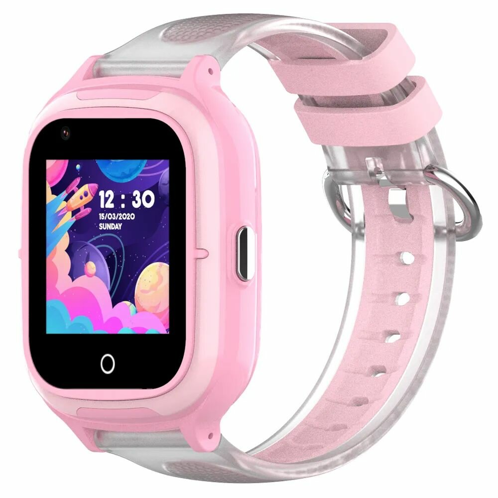 Детские умные часы Smart Baby Watch Wonlex KT23 GPS, WiFi, камера, 4G голубые (водонепроницаемые)