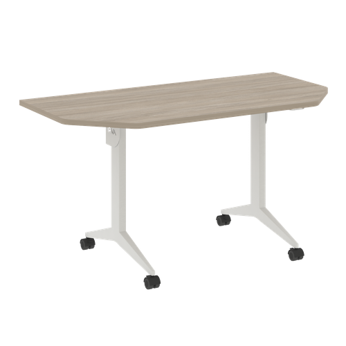 Стол складной мобильный X-Pull Riva X. M-7. T1 Дуб Аттик/Белый 1440*720*753