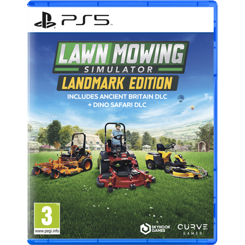 lawn mowing simulator ancient britain dlc steam pc регион активации рф снг Игра Lawn Mowing Simulator: Landmark Edition (Incl. Ancient Britain DLC + Dino Safari DLC) (PS5)