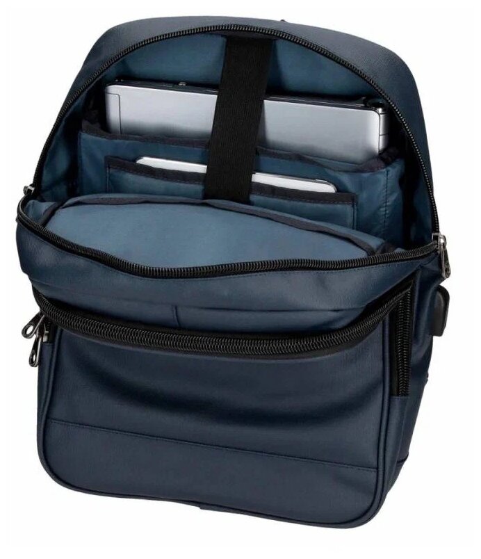 Сумка для ноутбука мужская Pepe Jeans Bags , синяя - фото №5