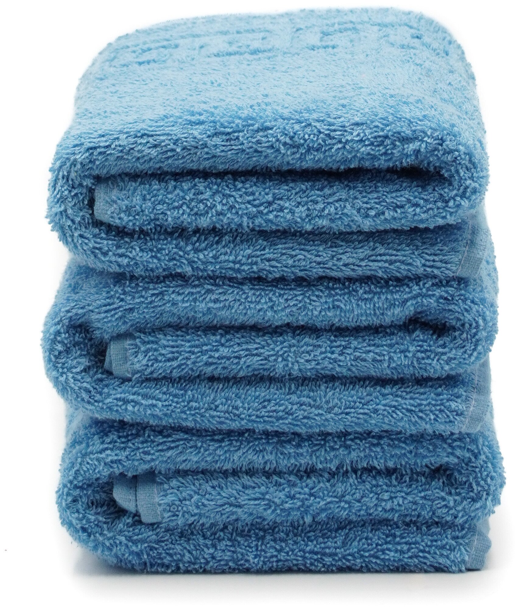 Набор полотенец DreamTex 50х90см - 3шт голубой - фотография № 2