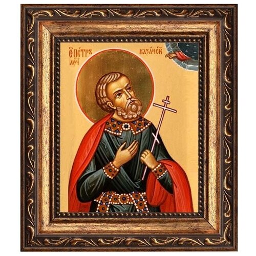 Петр Казанский мученик. Икона на холсте