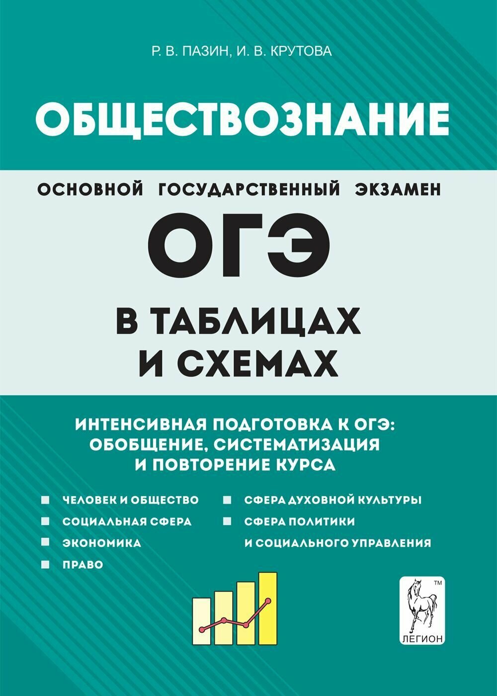 Обществознание в таблицах и схемах. Интенсивная подготовка к ОГЭ: обобщение систематизация и повторение курса. 9-й класс. Изд. 5-е испр. и доп.