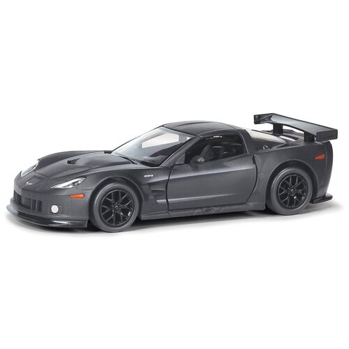 Легковой автомобиль RMZ City Chevrolet Corvette C6.R (554003M) 1:36, 16.5 см, матовый серый