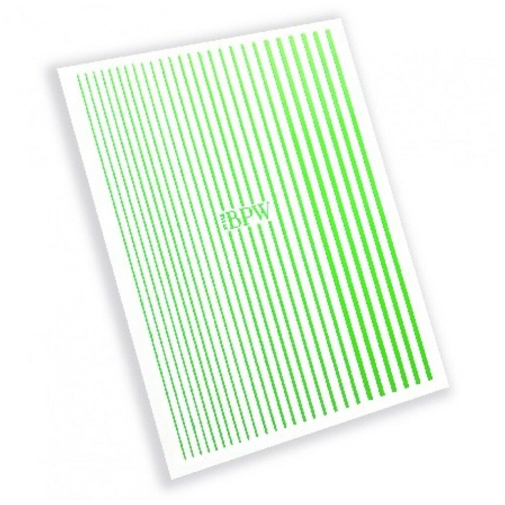 BPW.Style, Гибкая лента, неон зеленый, №1-18
