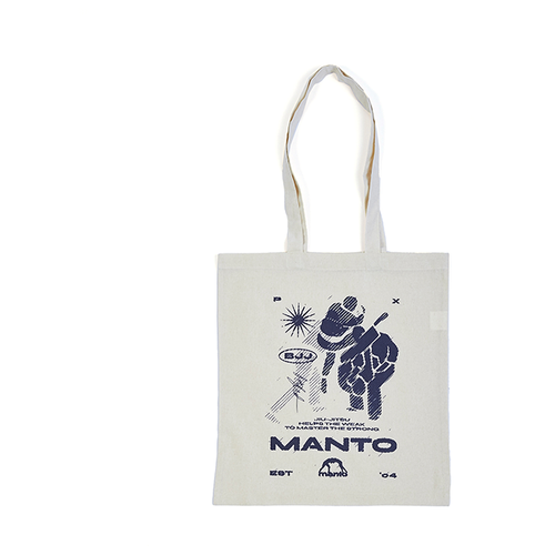 Сумка  шоппер Manto спортивная, текстиль, бежевый