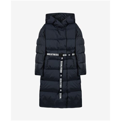 фото Пуховик gulliver размер 146, синий