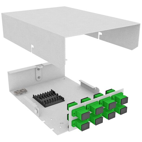 Оптический кросс TOPLAN КРНМ-Top-08SC/A-OS2-GY