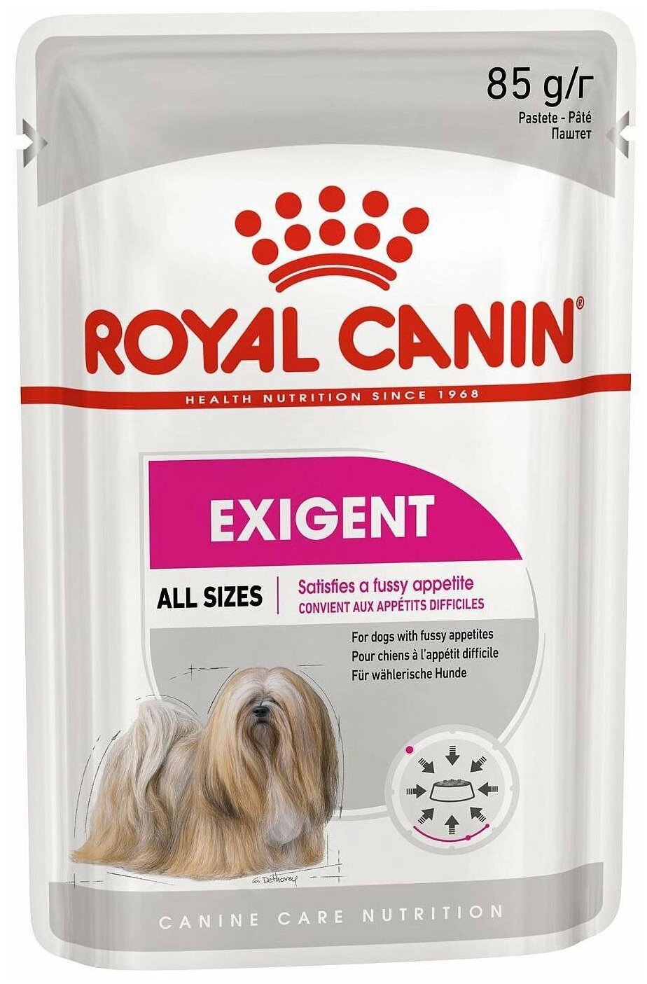Влажный корм для собак Royal Canin Exigent Care 85 г
