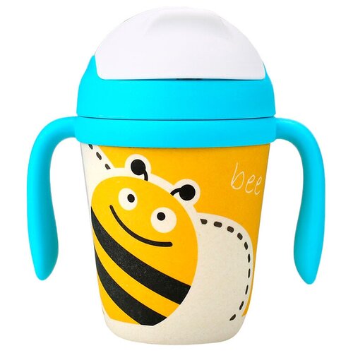 Eco Baby Поильник Пчелка, 300 мл Желтый