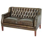 Диван ROOMERS FURNITURE brown, 8829-2D/cigar - изображение