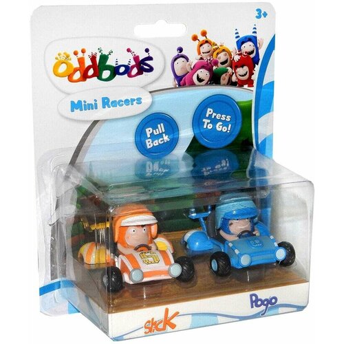 Фигурка Oddbods Pogo&Slick Миникартинги, AV3003Xпц