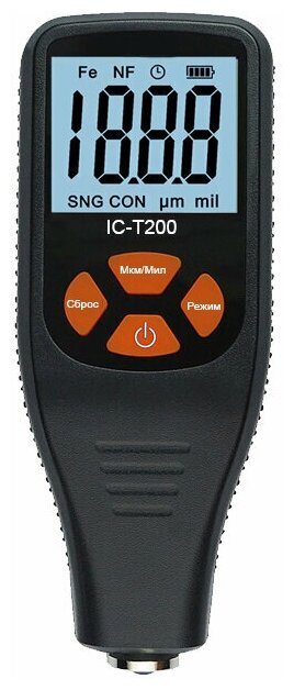 ICARTOOL IC-T200 Толщиномер лакокрасочных покрытий Fe+Zn/Fe/NFe iCartool IC-T200