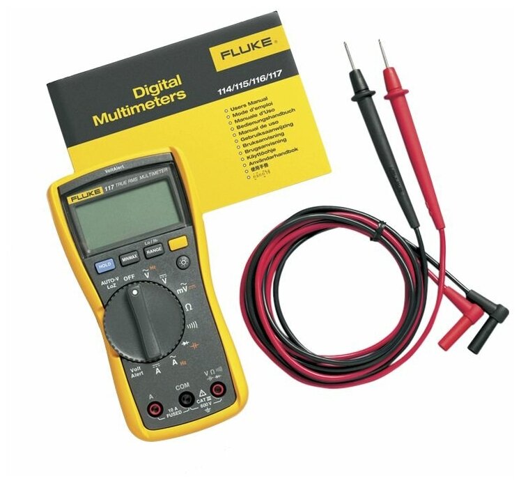 Мультиметр Fluke IG FLUKE-117 EUR - фото №2