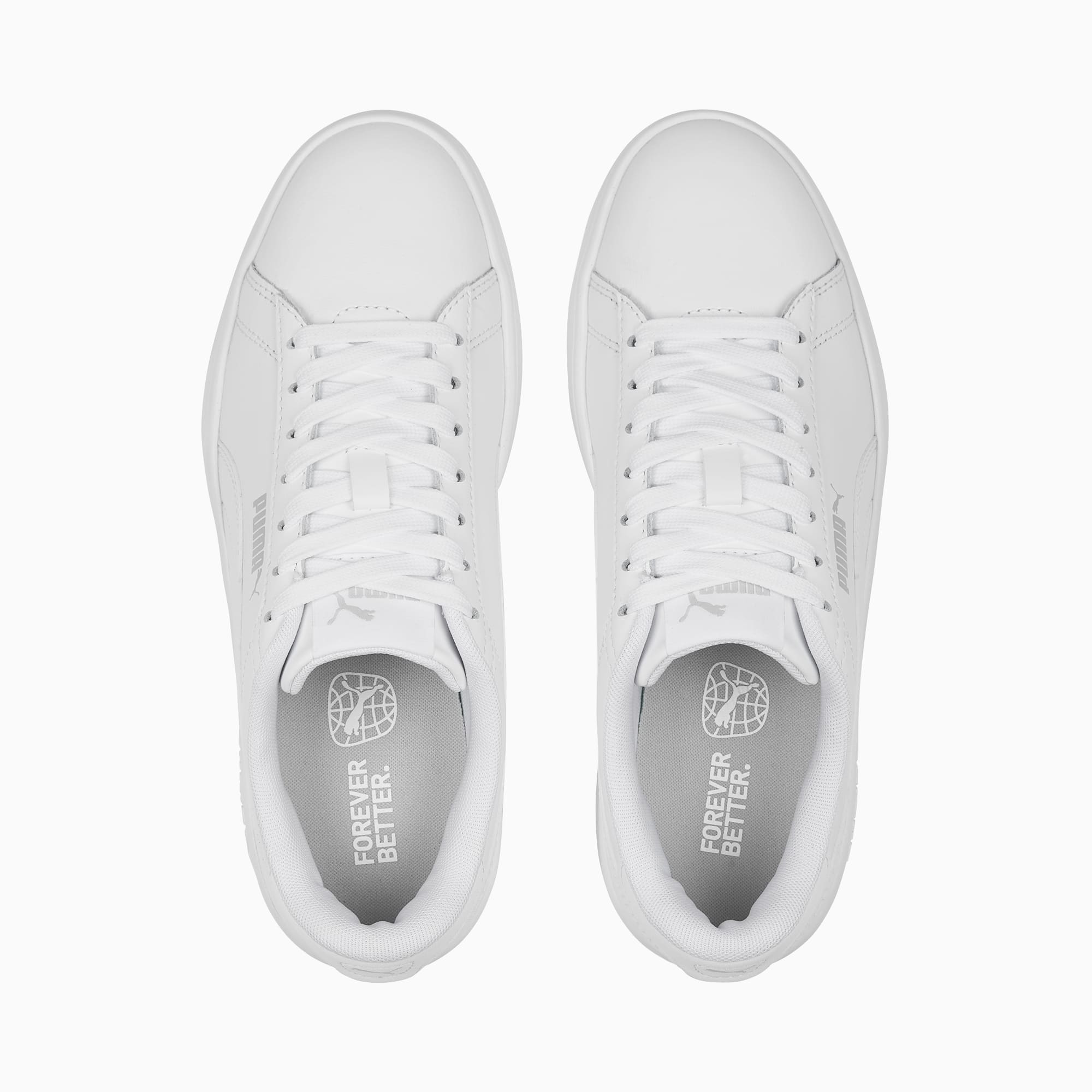 Кеды PUMA Smash 3.0, размер 4i UK, белый — фото 1