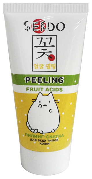 Sendo пилинг-скатка для лица Peeling Fruit Acids, 50 мл