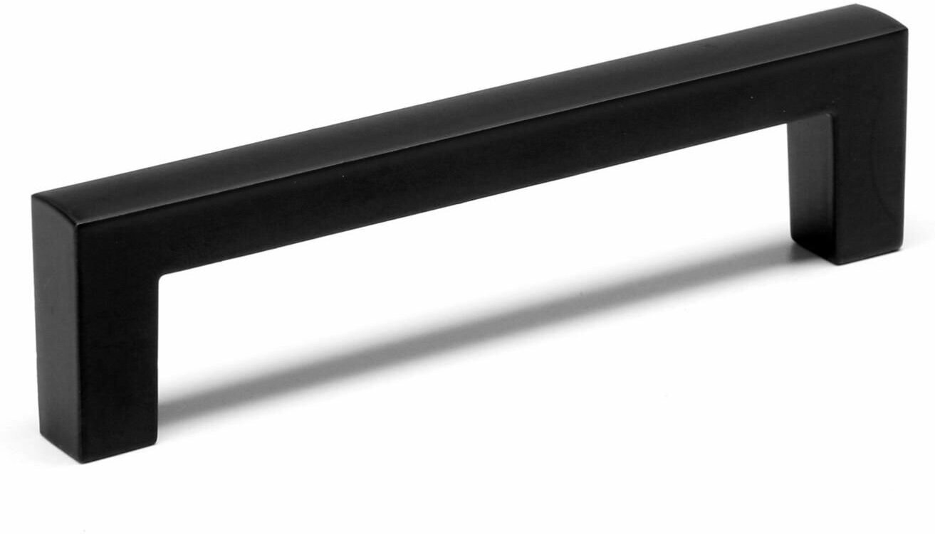 CAPPIO Ручка скоба SQUARE CAPPIO, алюминий, м/о 96 мм, цвет черный - фотография № 4