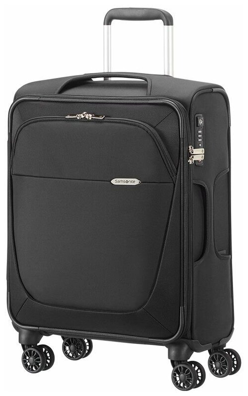 Чемодан Samsonite, 36.5 л, размер XS, черный