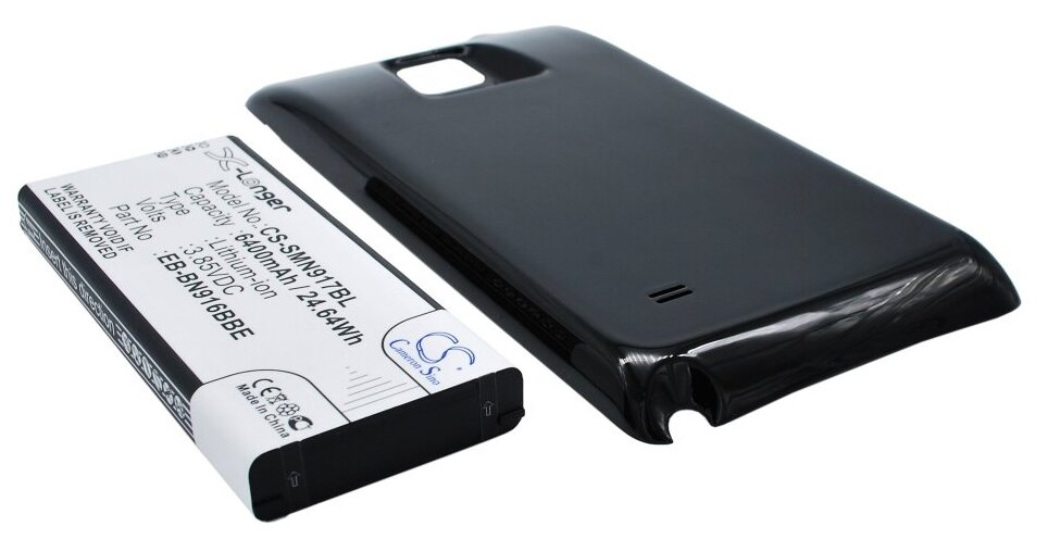 Аккумулятор Cameron Sino CS-SMN917BL 6400 мАч для Samsung Galaxy Note 4