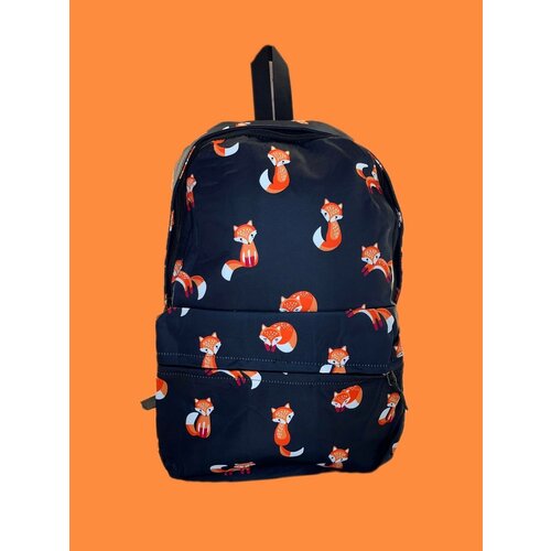 Рюкзак Лисички - школьный портфель для подростков девочек и мальчиков, садика