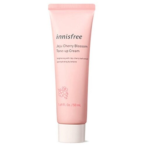 Осветляющий крем для лица Innisfree Jeju Cherry Blossom Tone Up Cream Tube, 50 мл