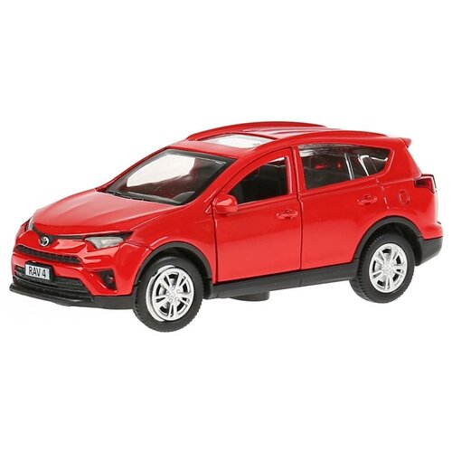 Легковой автомобиль ТЕХНОПАРК Toyota RAV4 1:40, 12 см, красный