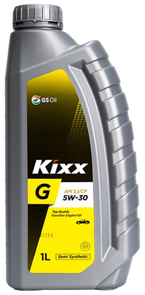 Полусинтетическое моторное масло Kixx G SJ 5W-30, 1 л, 1 шт.